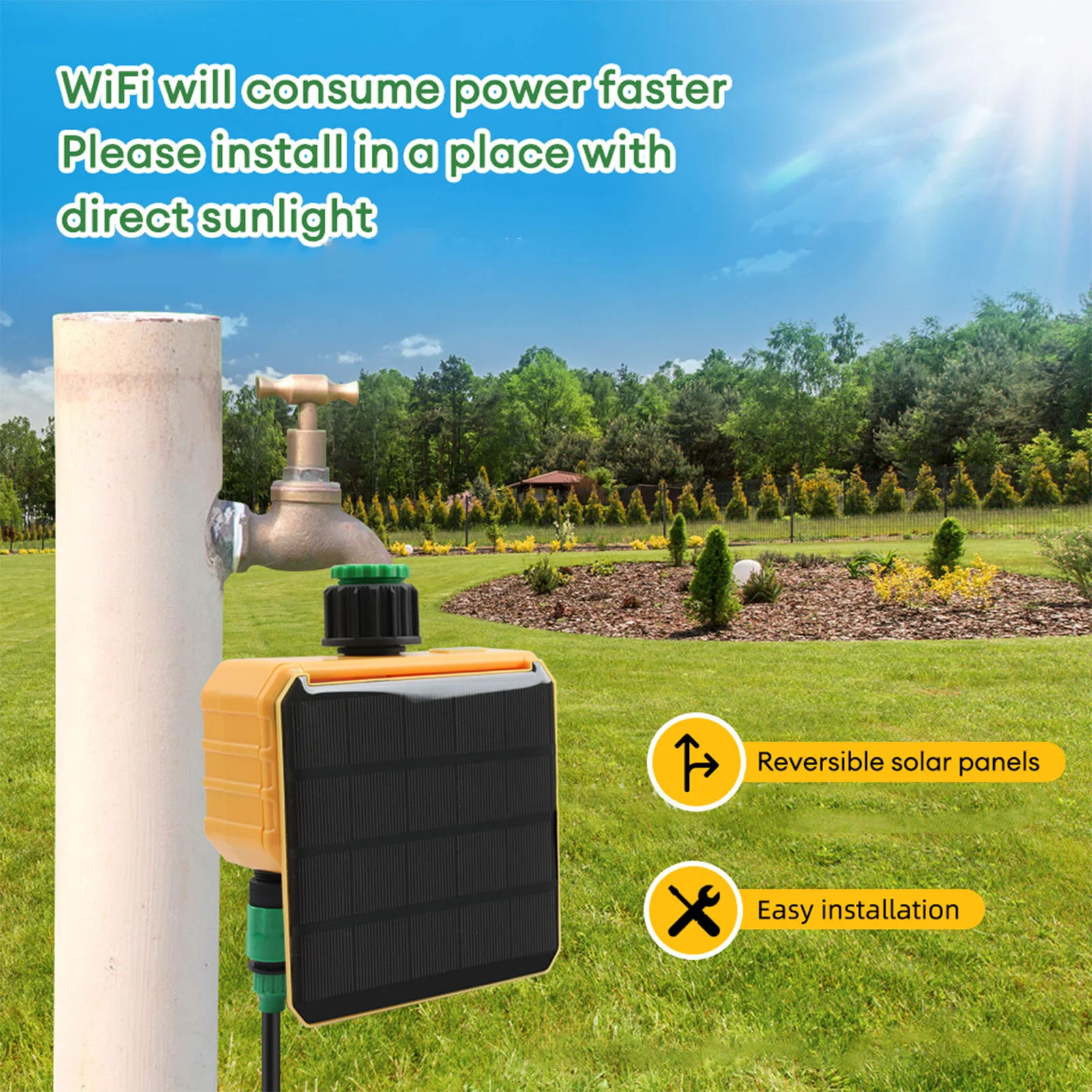 Solar WiFi Smart Irrigation Ti - Smart Garden Solar recension och pris