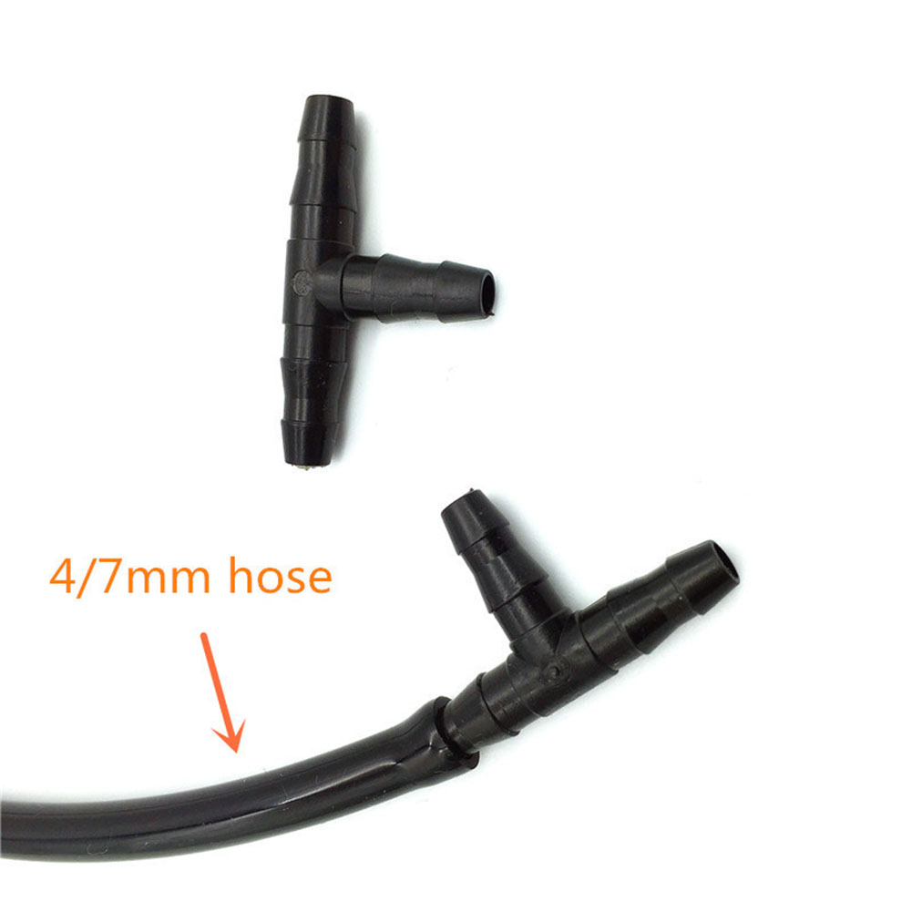 50 Pcs Black 1/4 Inch Barbed T - Smart Garden Tower recension och pris