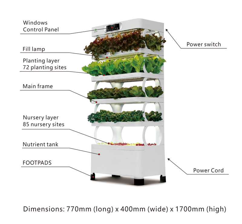 Indoor Small Home Garden Plant - Smart Garden Vertical Planter recension och pris