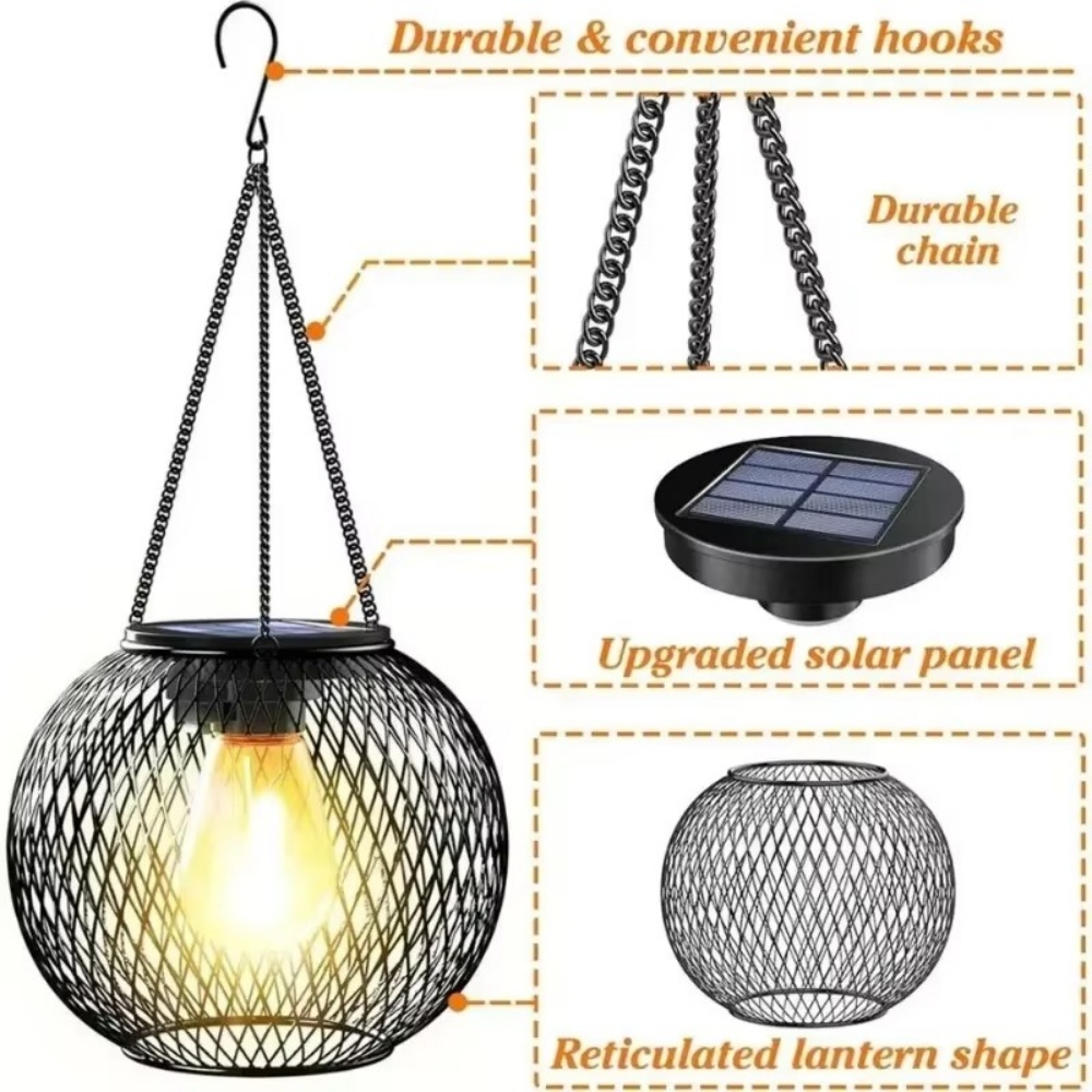 Solar Lantern Iron Art Outdoor - Smart Garden Solar recension och pris